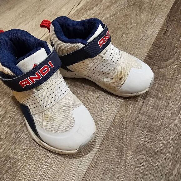 And1 Infant High Top Sneakers Shoes size 6 - Picture 1 of 8